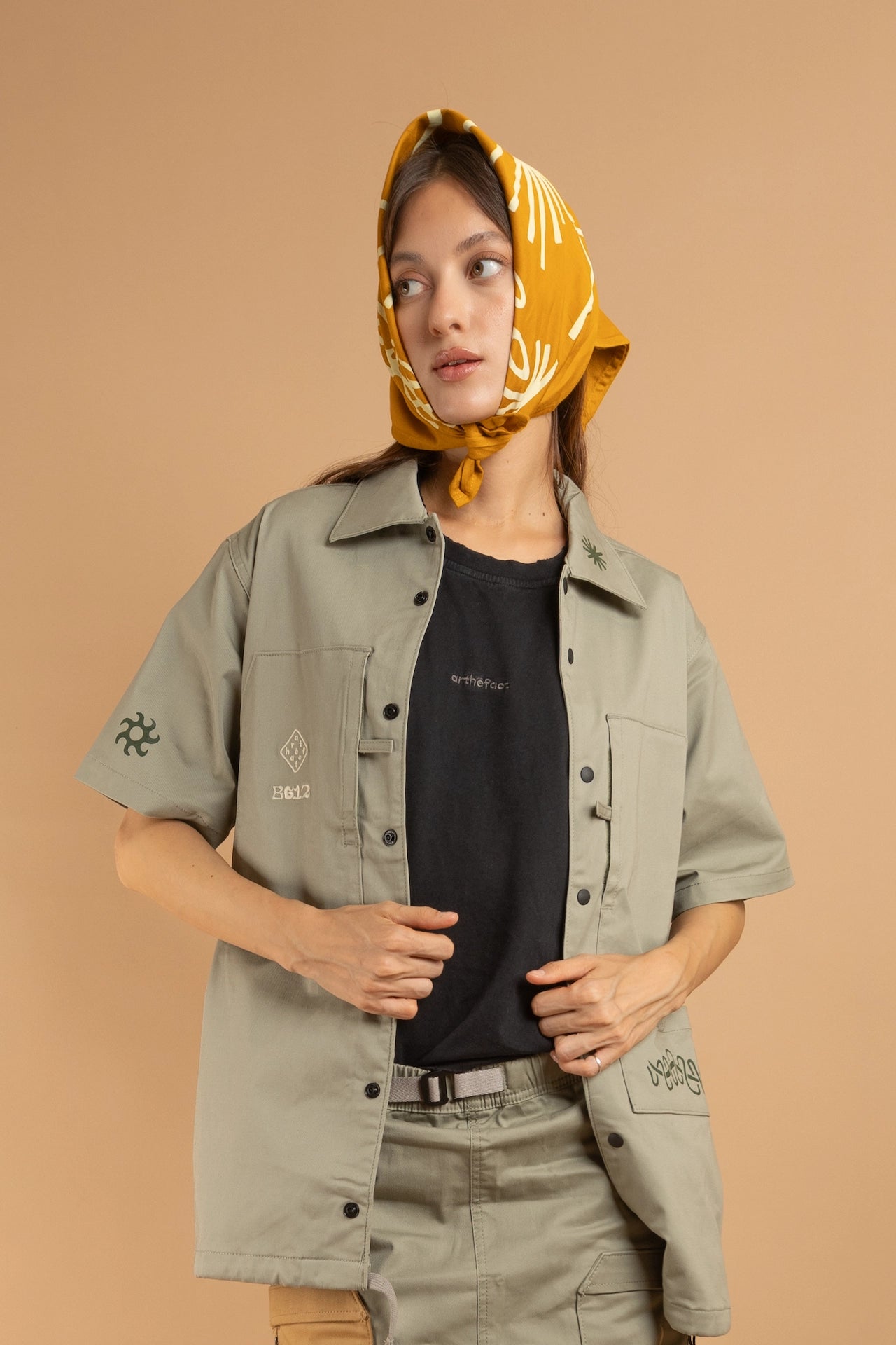 DARO CCC-Vol.1 Scarf - MUSTARD