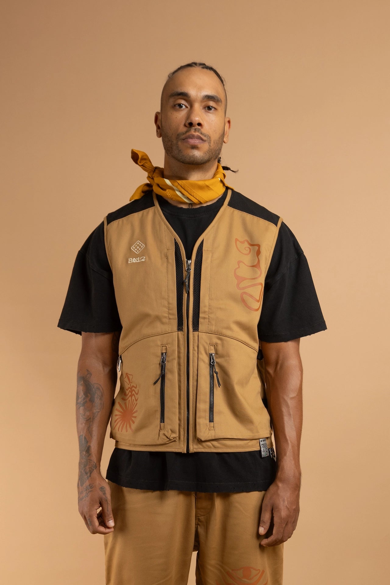 DARO CCC-Vol.1 Scarf - MUSTARD