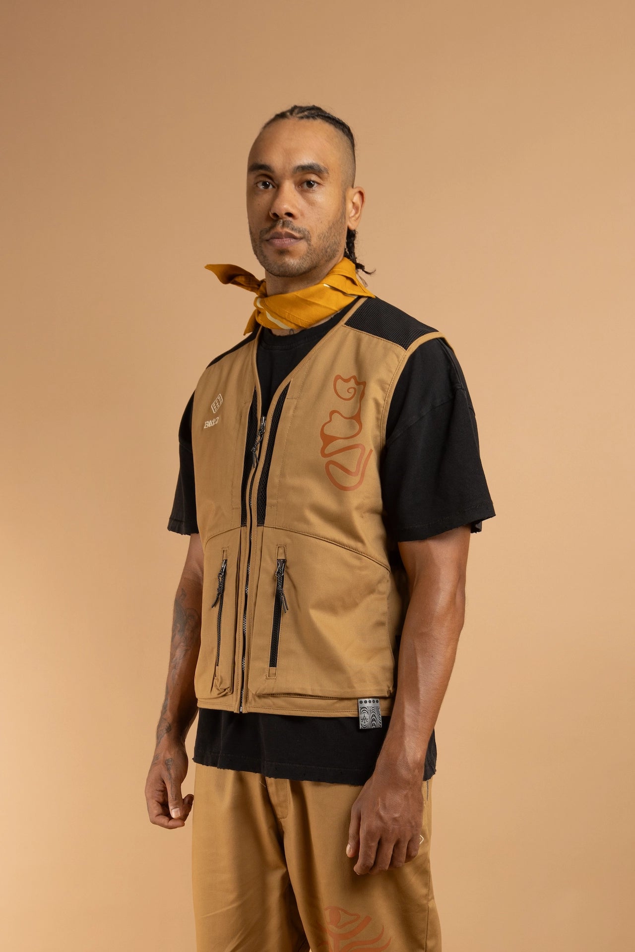 DARO CCC-Vol.1 Scarf - MUSTARD