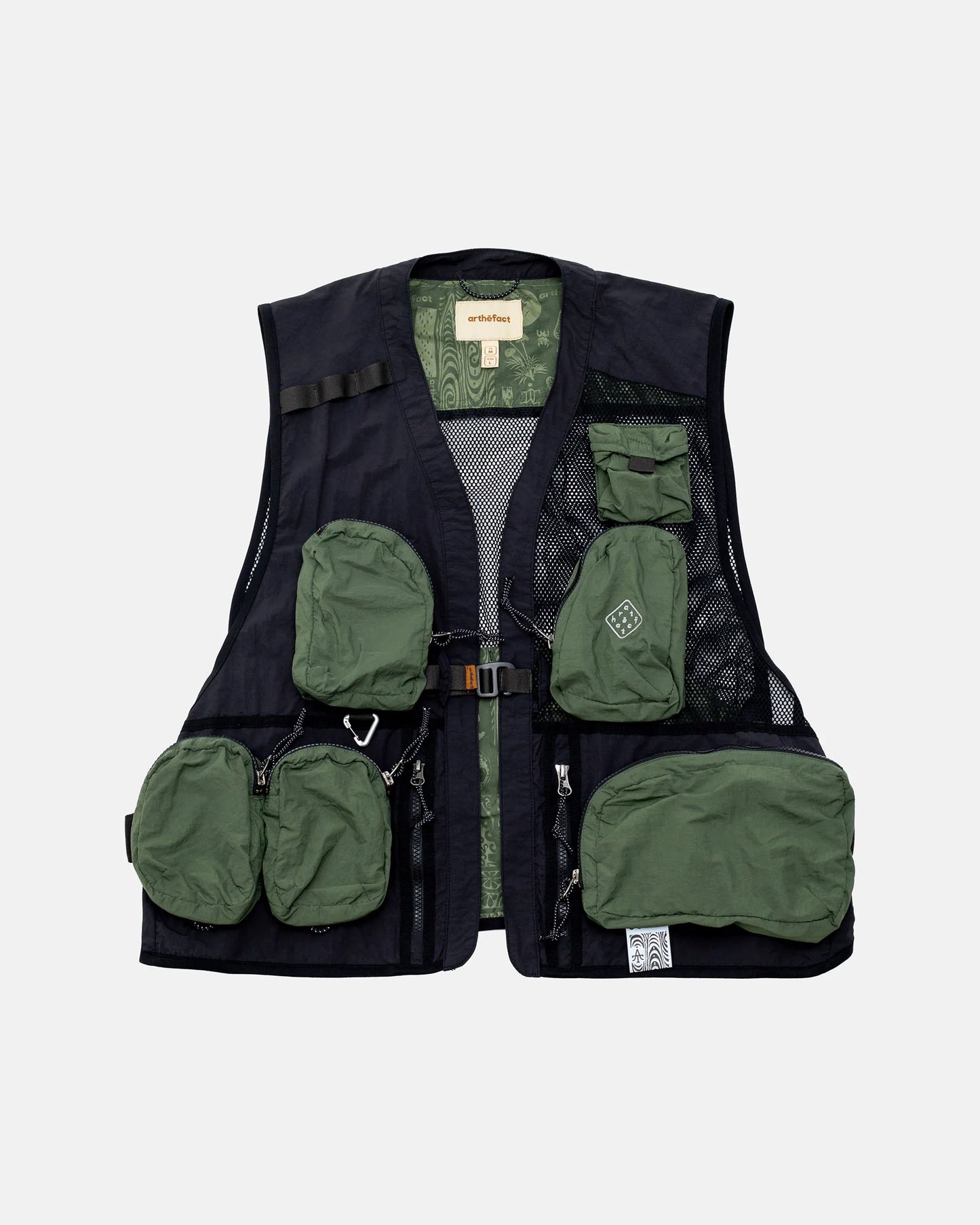 HOTE Utility Vest - BLACK/SAGE