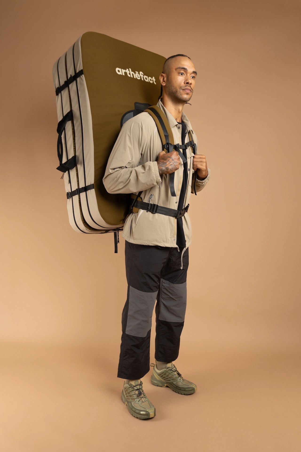 BELAU Crash Pad - OLIVE