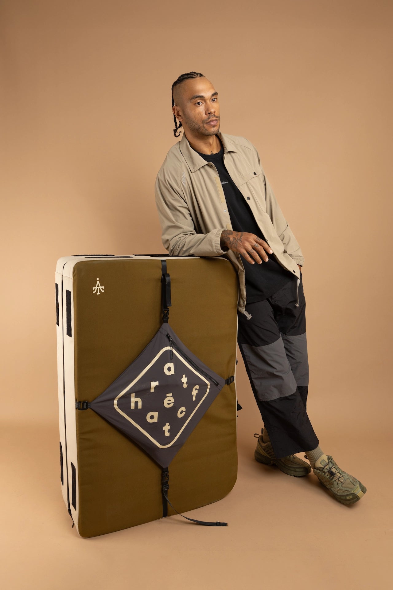 BELAU Crash Pad - OLIVE