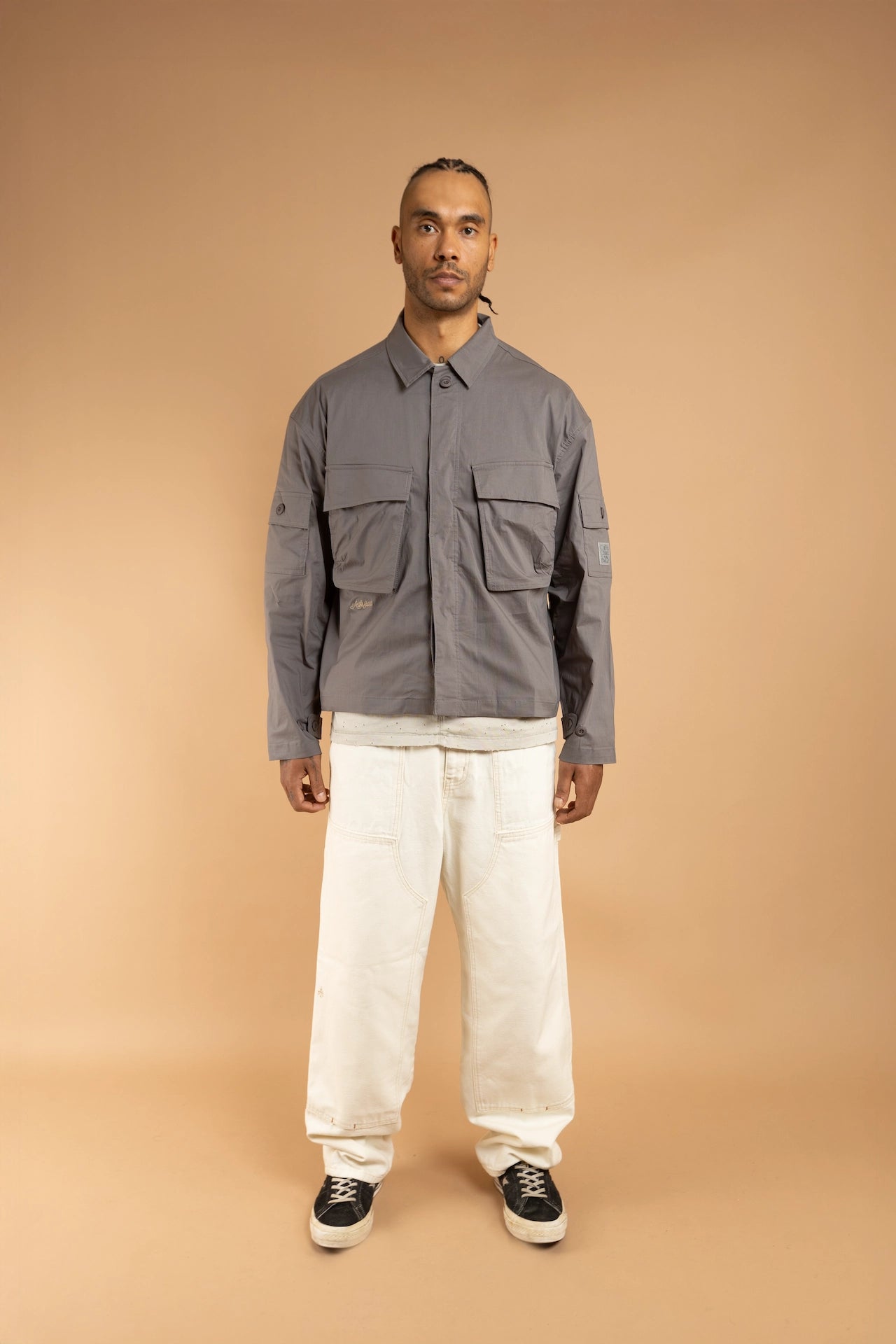 TAJU Overshirt - DARK GREY