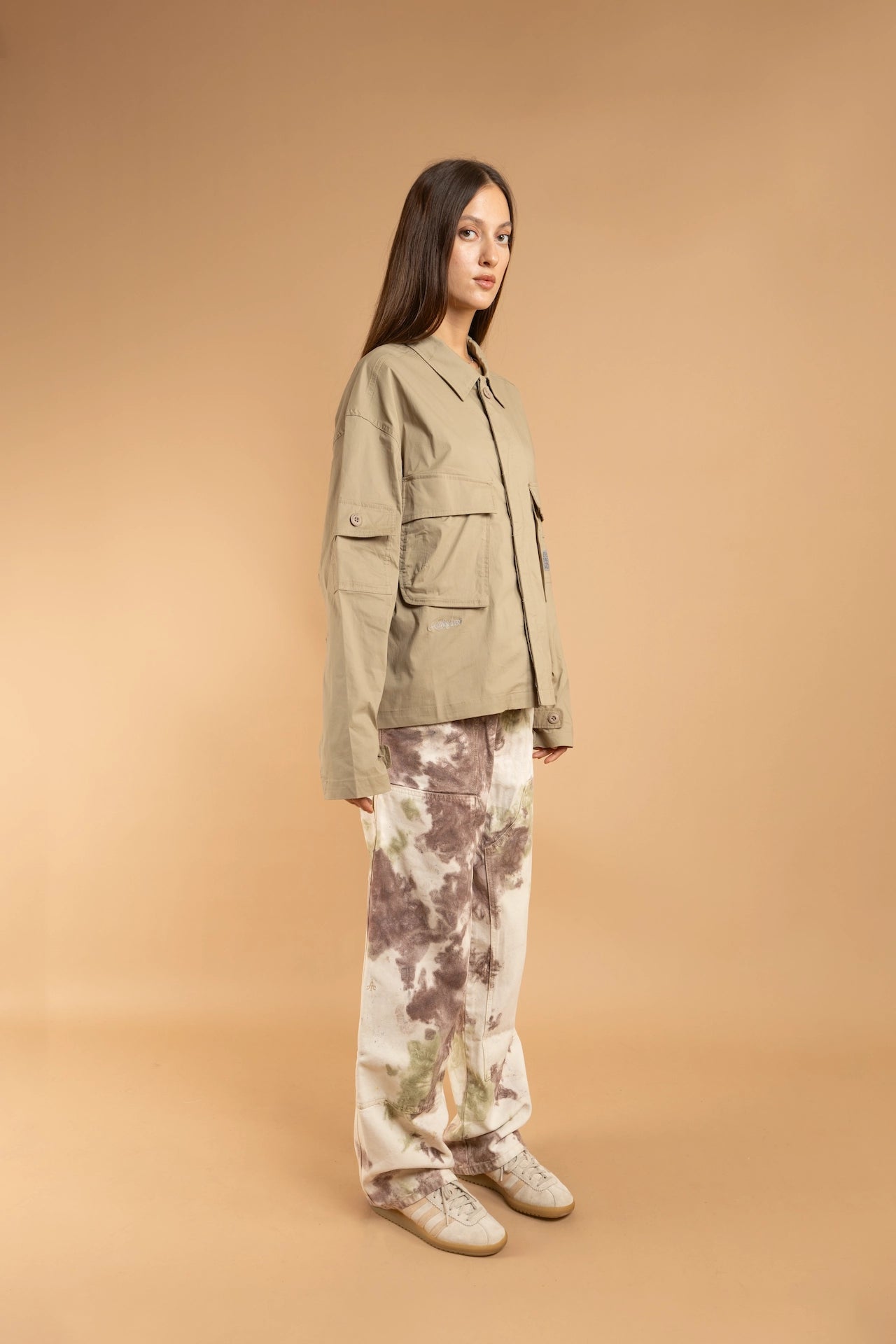 TAJU Overshirt - DARK KHAKY