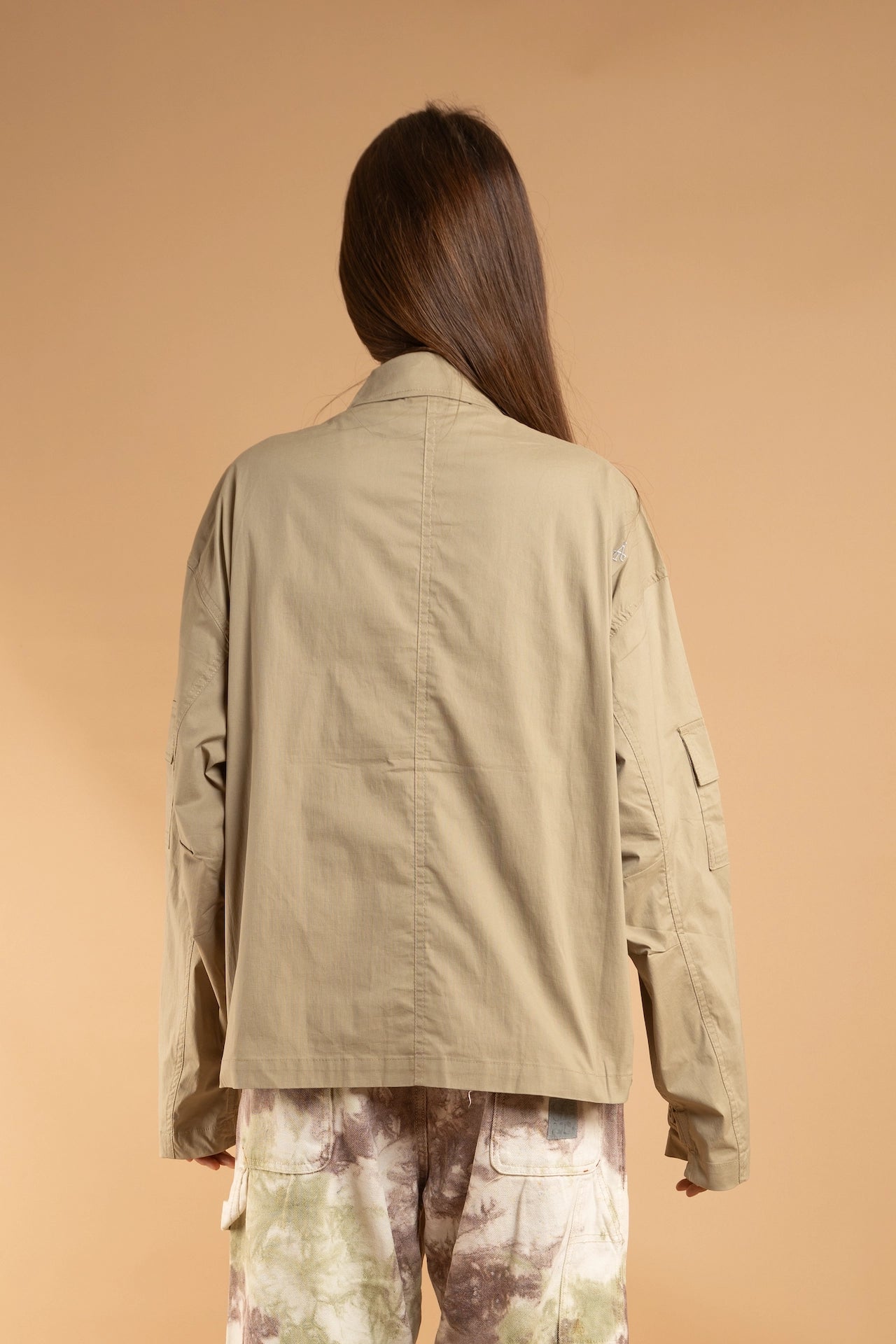 TAJU Overshirt - DARK KHAKY