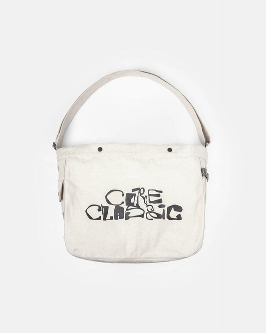 GATI Newspaper Bag - OFF WHITE