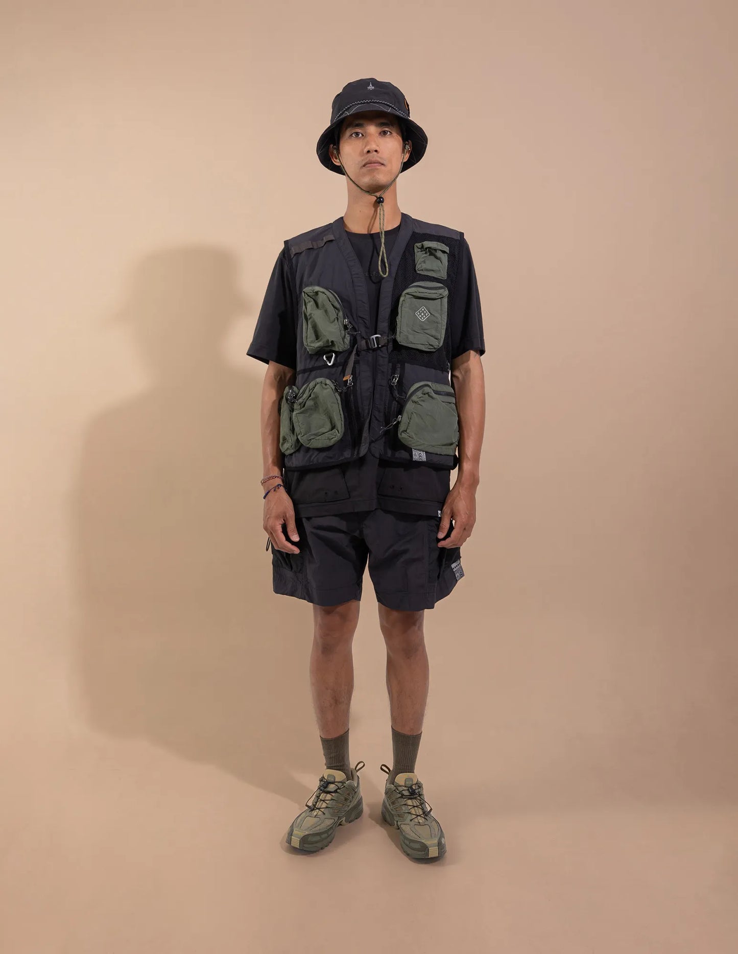 HOTE Utility Vest - BLACK/SAGE