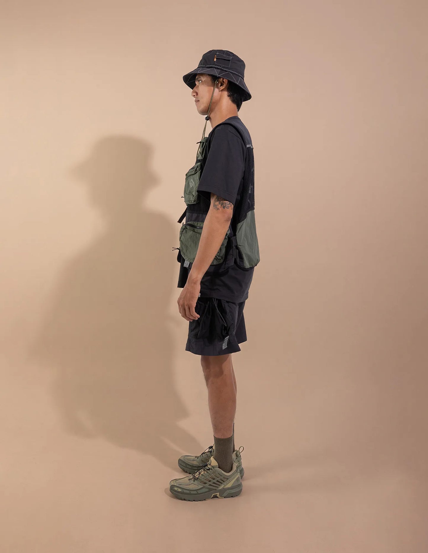 HOTE Utility Vest - BLACK/SAGE