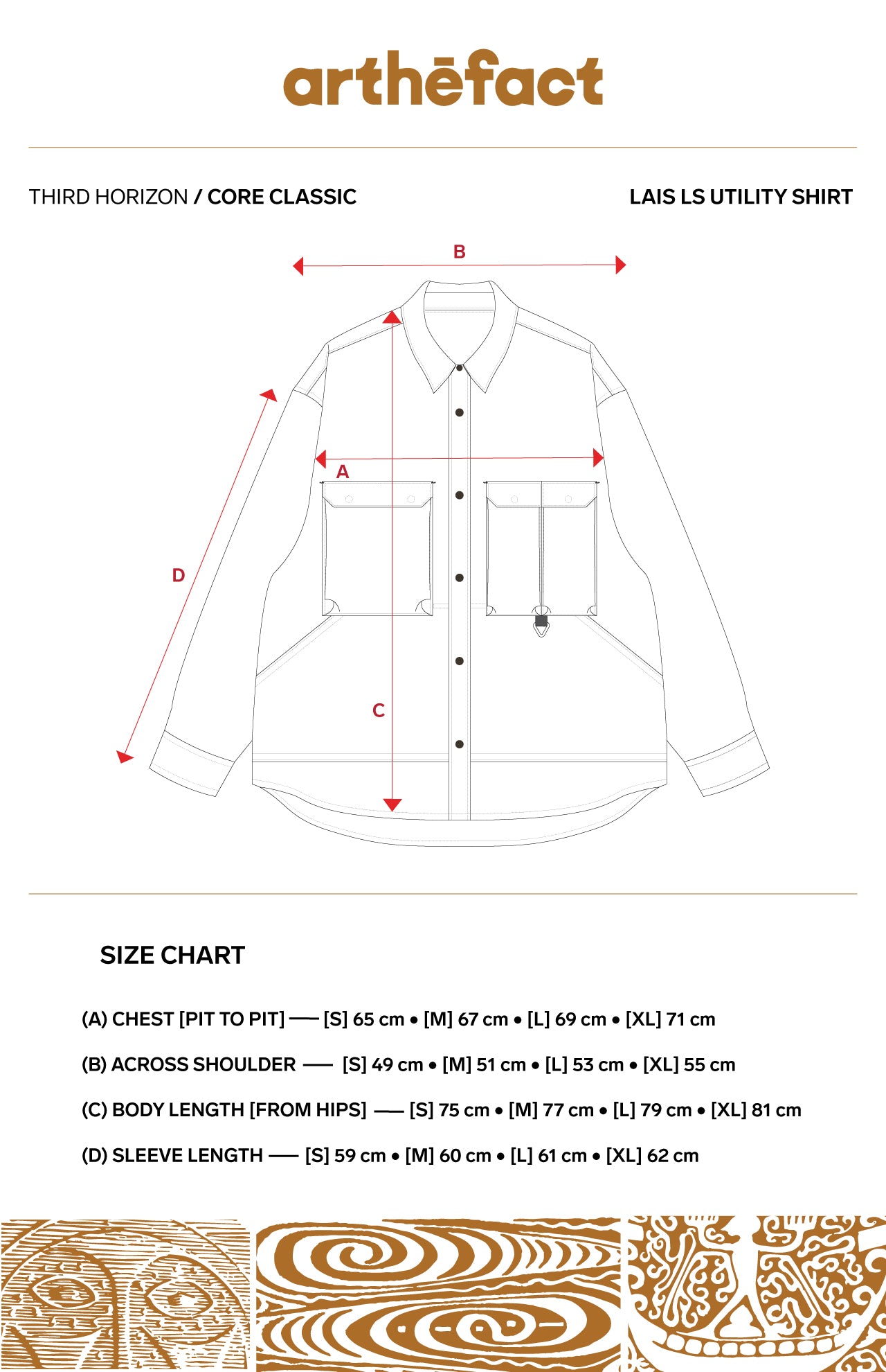 LAIS LS Utility Shirt - ECRU