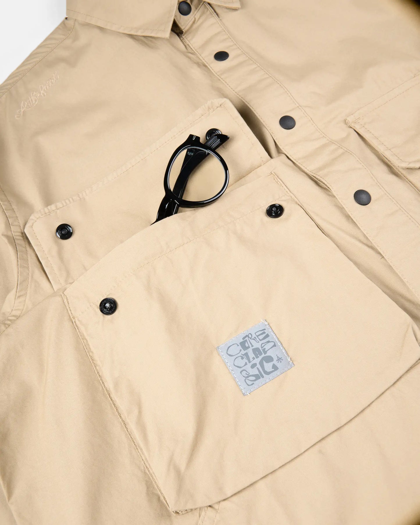 LAIS LS Utility Shirt - ECRU