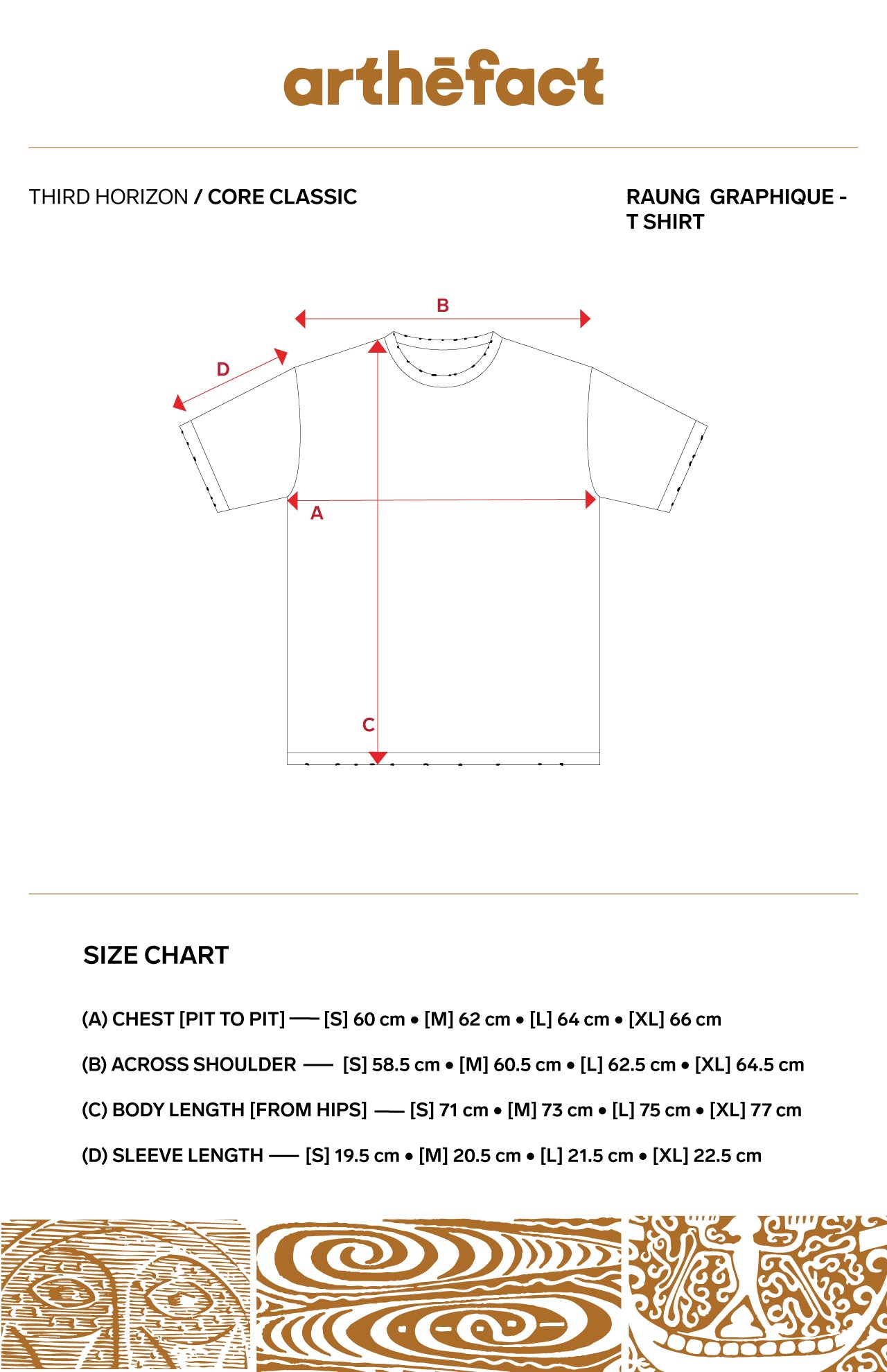 RAUNG Graphique T- Shirt - BATUR - WHITE