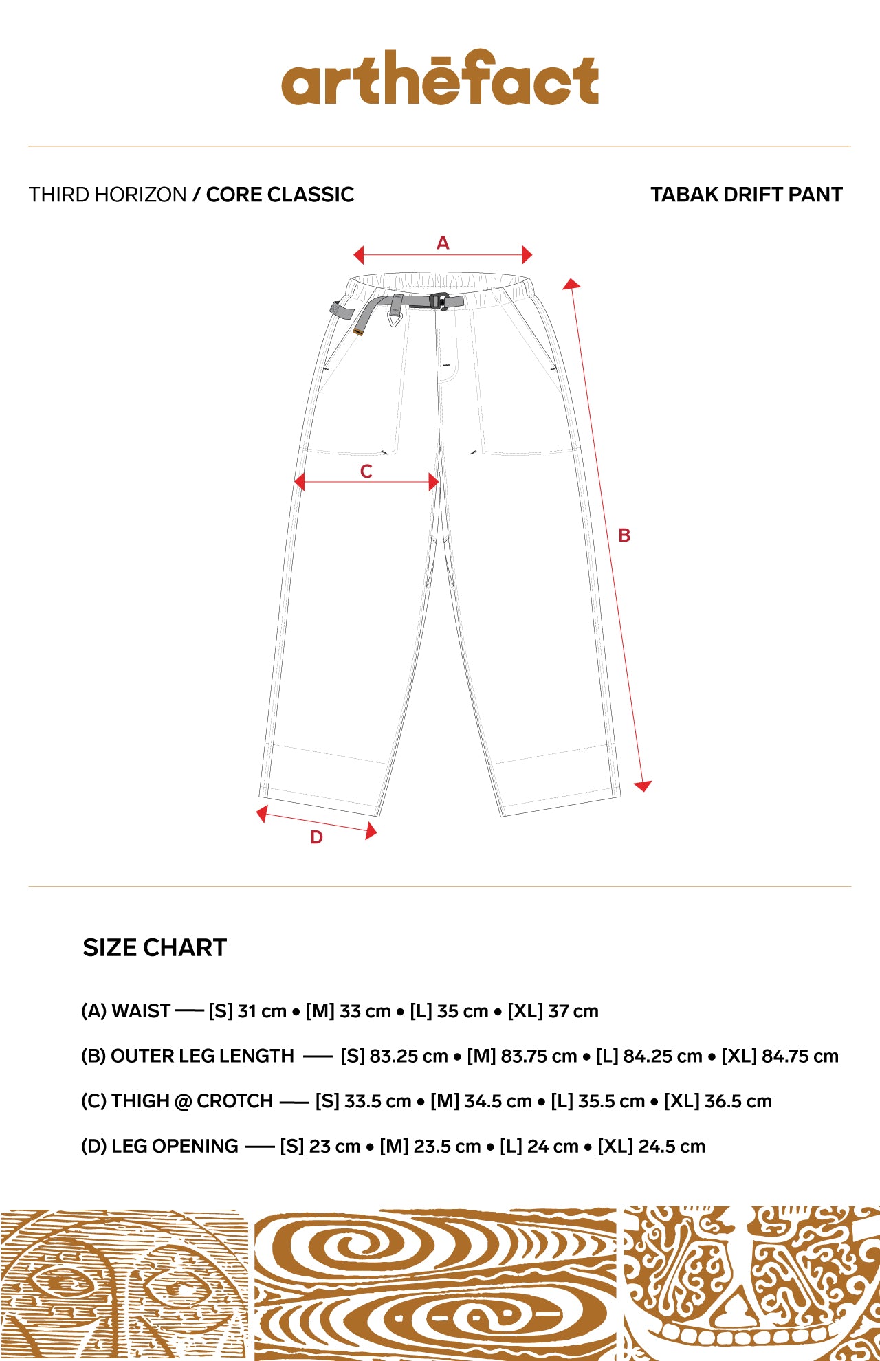 TABAK Drift Pant - MOCCA