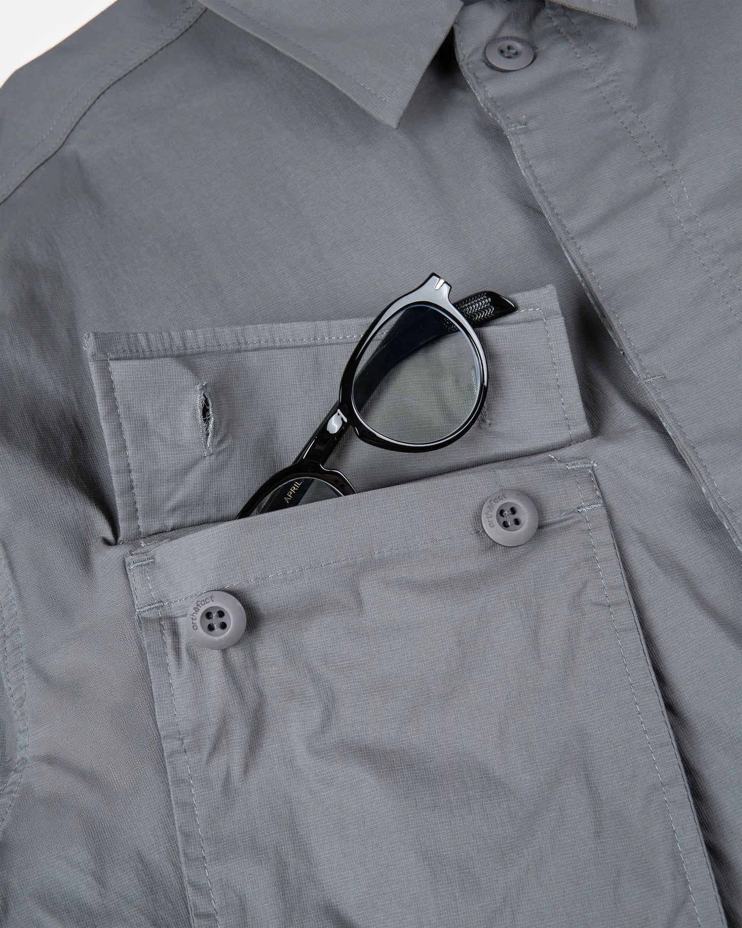 TAJU Overshirt - DARK GREY
