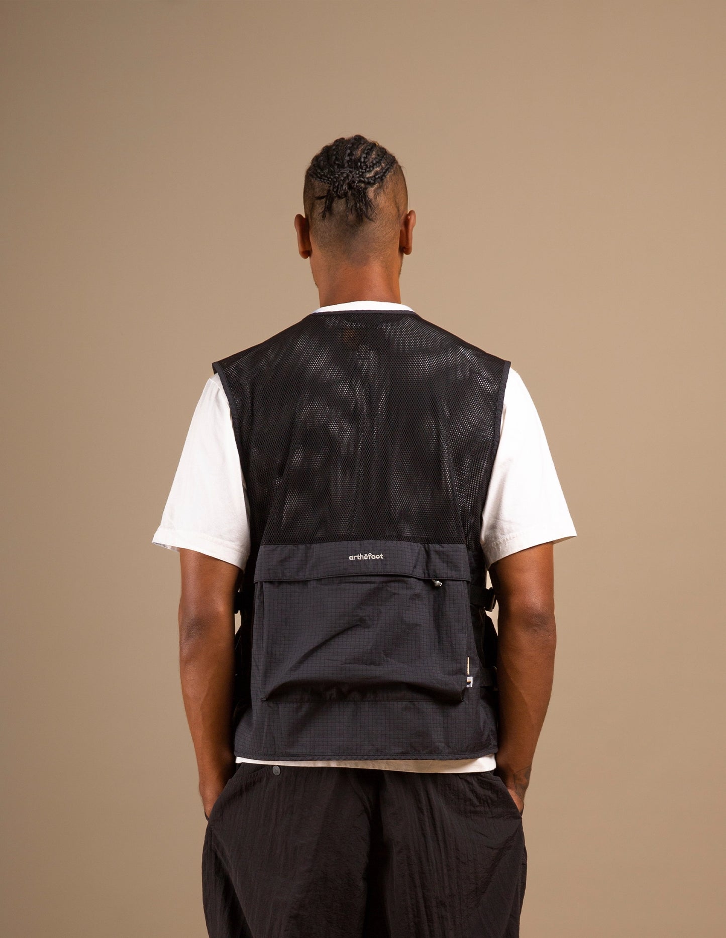 ARAFURU Utility Vest - Black