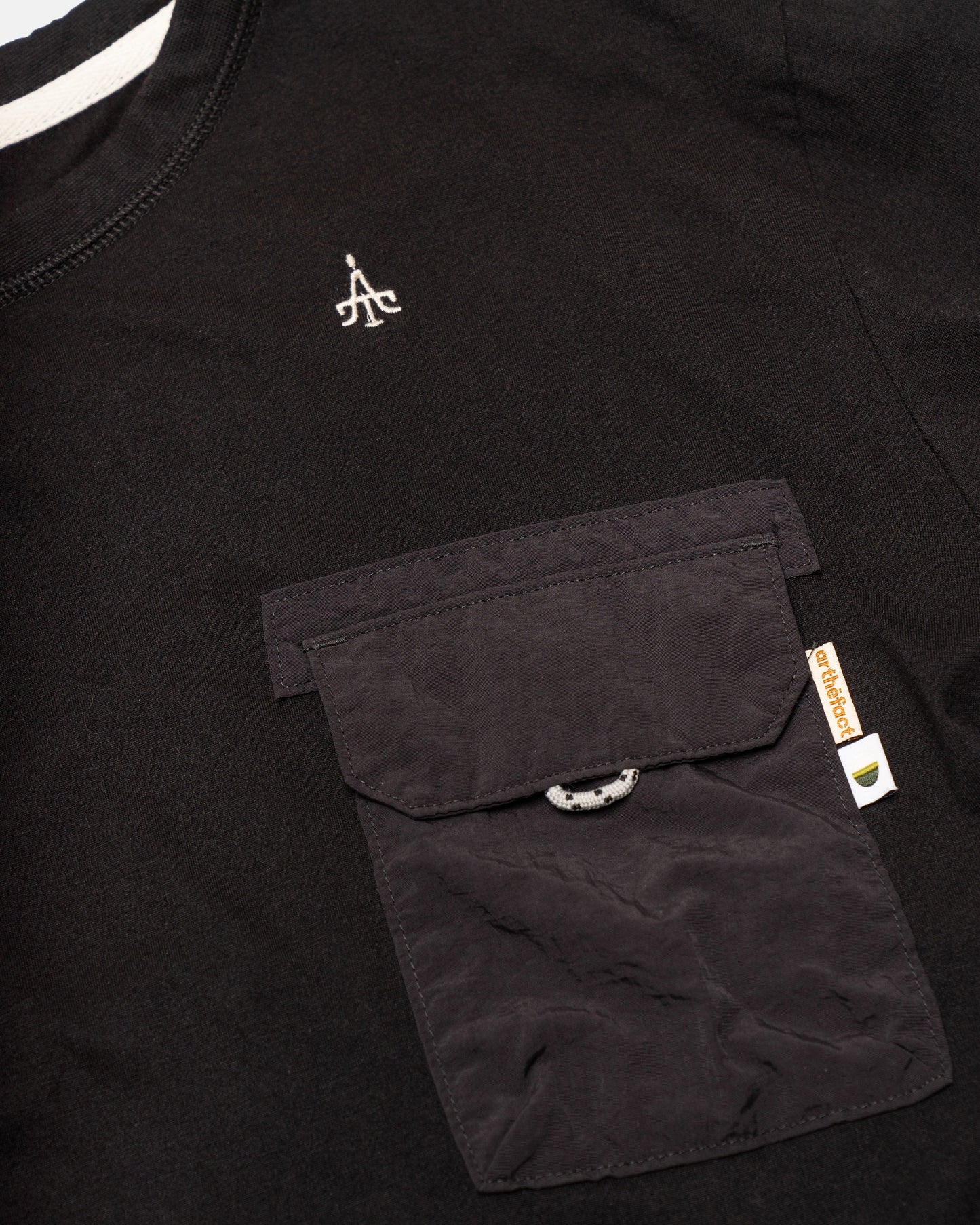 KALA Pocket Tee - Jet Black
