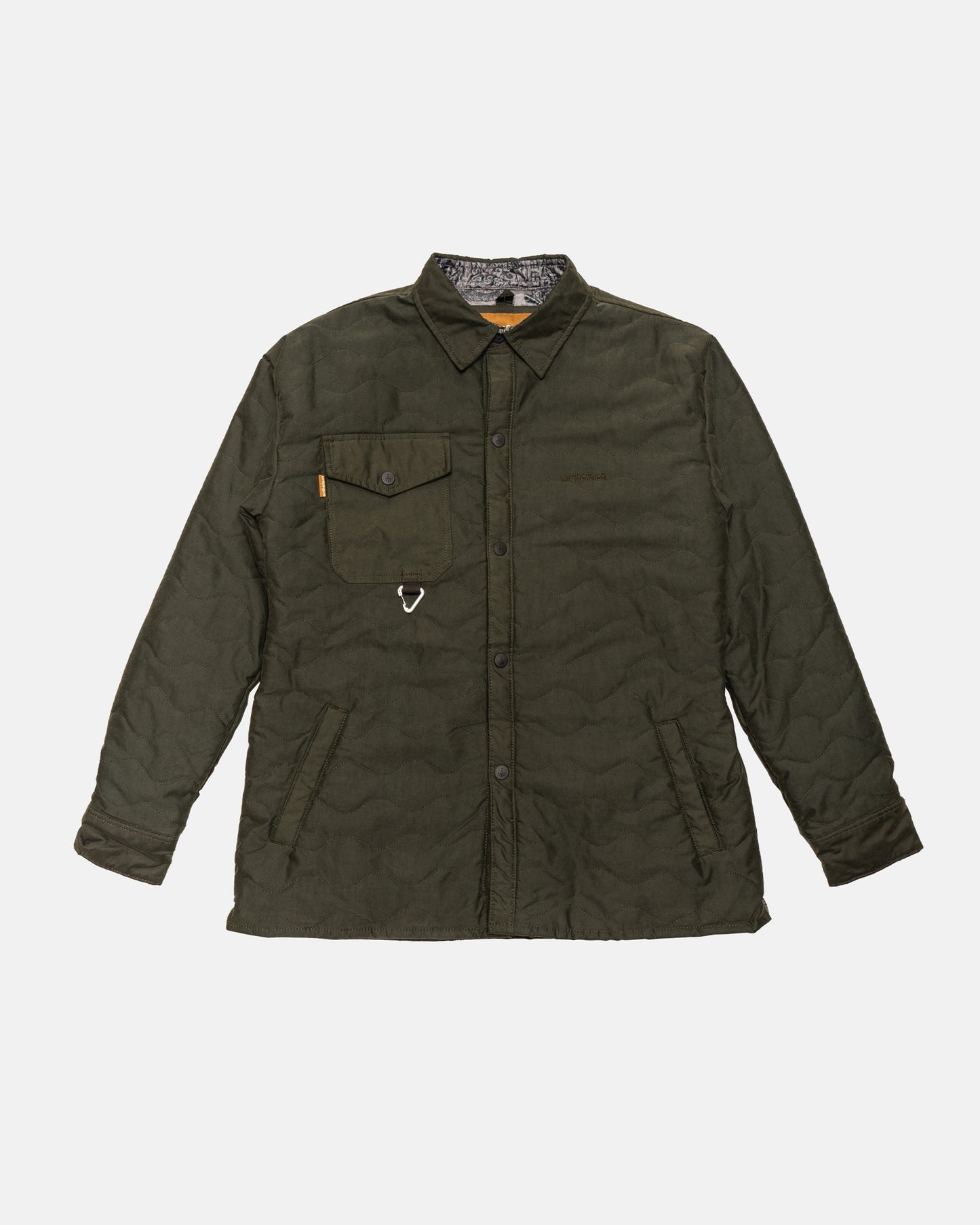LOKI Quilted Jacket - Olive