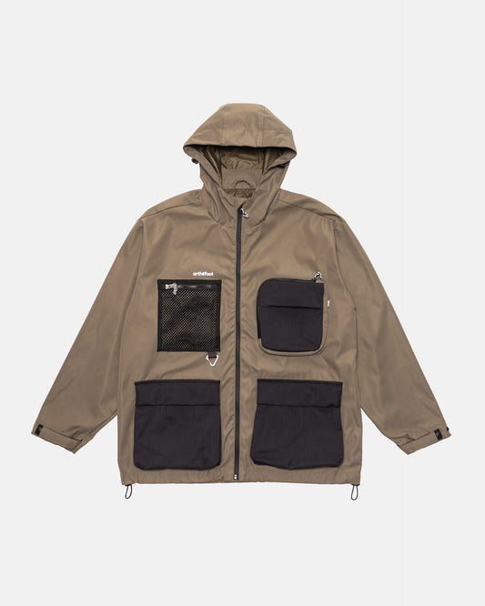 SAGEA Utility Jacket - Muted Olive