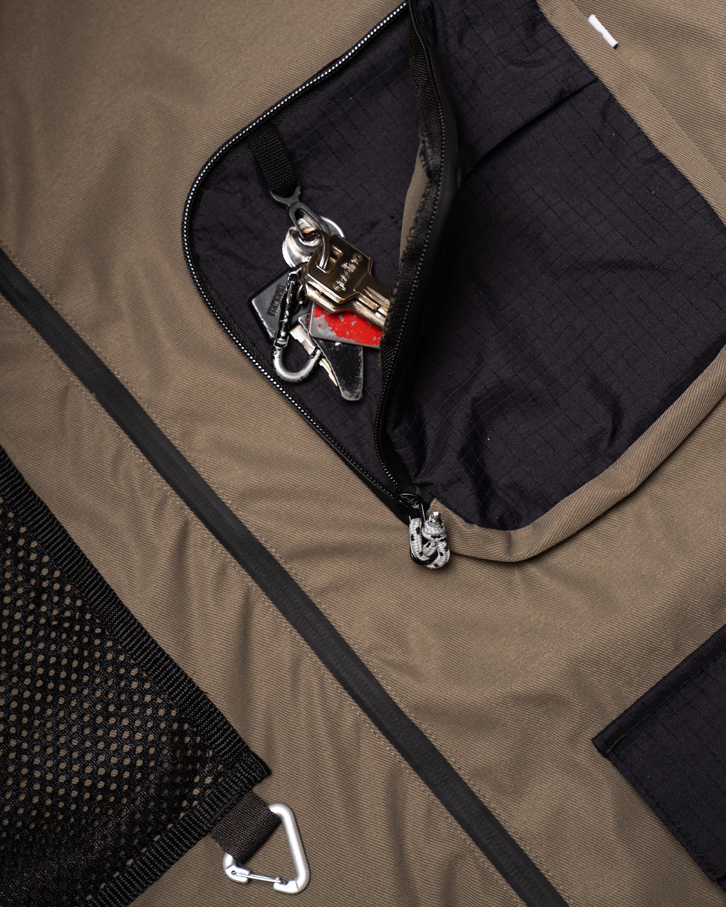 SAGEA Utility Jacket - Muted Olive