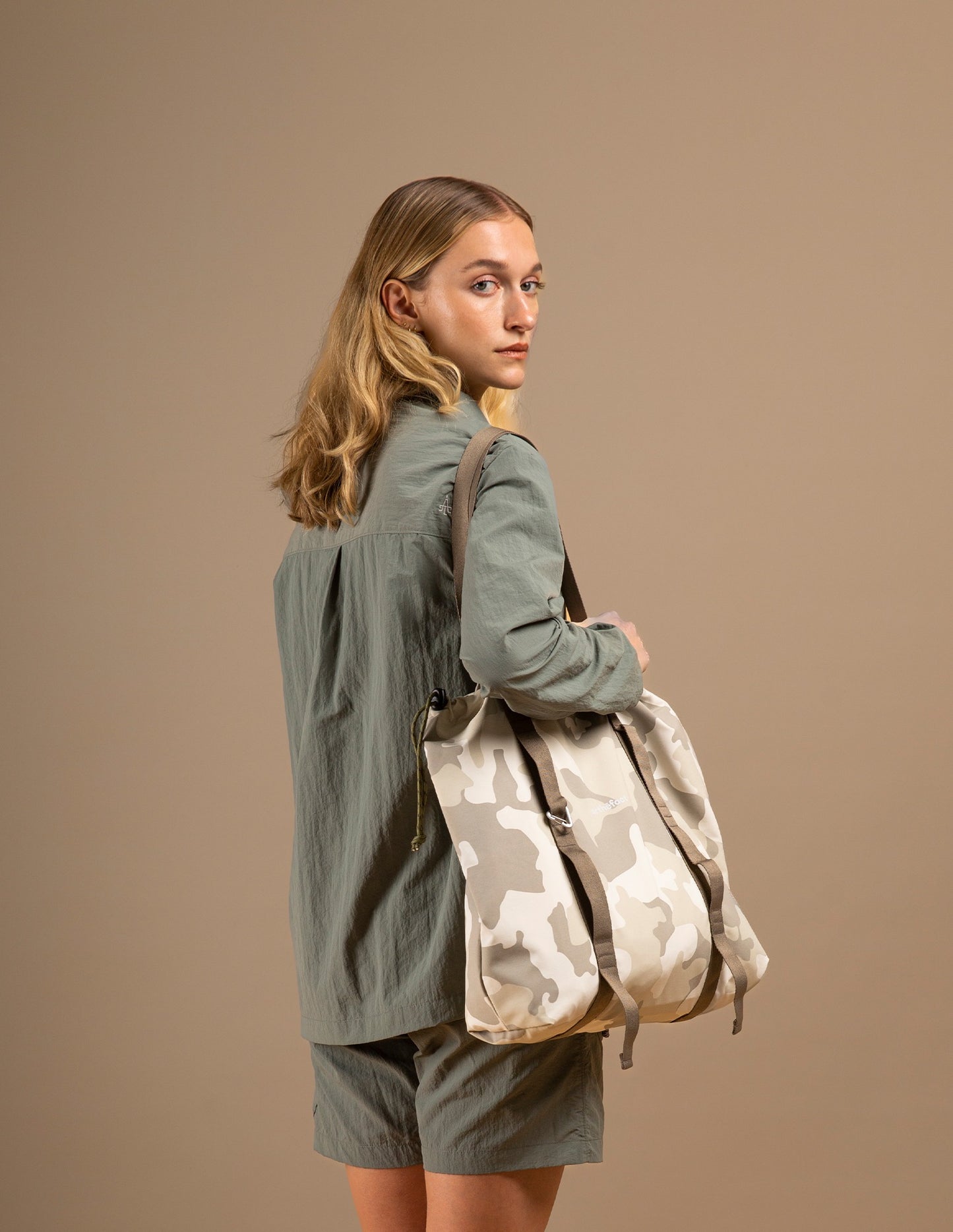 KRUI Tote Bag - Grey Camo