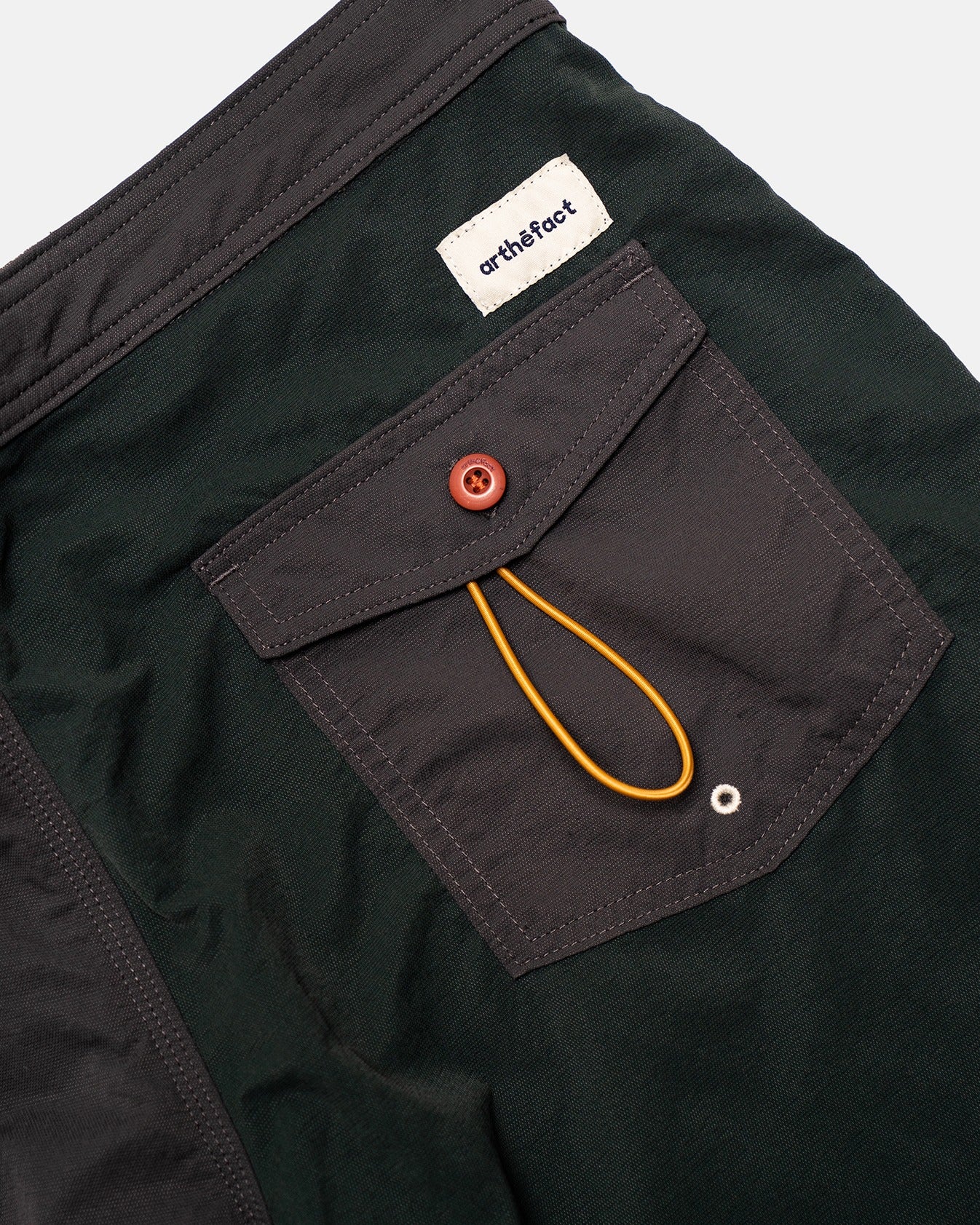 KARAS Boardshort - Green / Charcoal