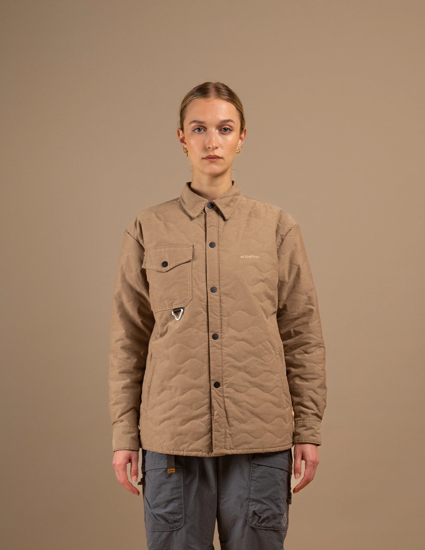 LOKI Quilted Jacket - Khaki