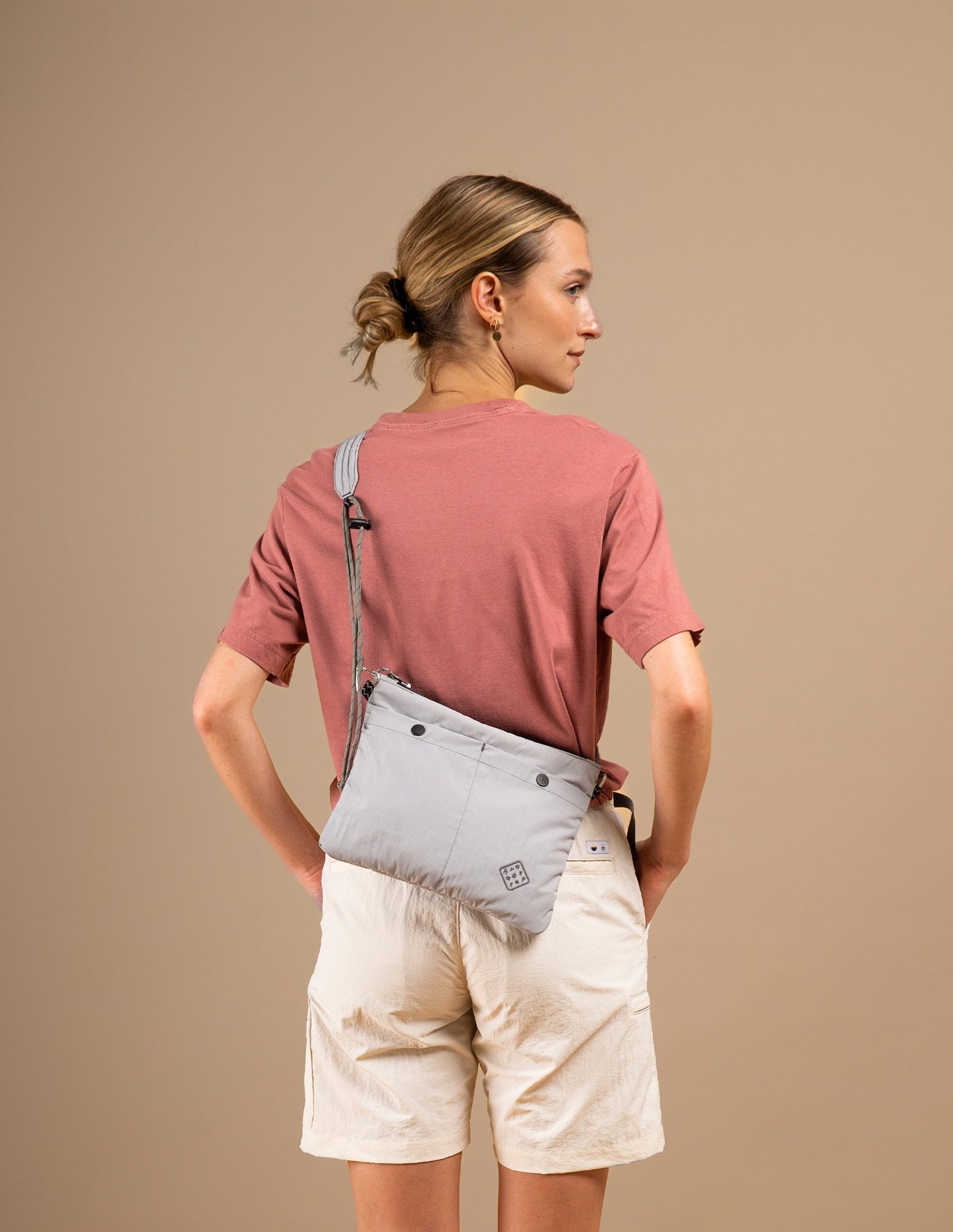 MOROTAI Sacoche Bag - Light Grey