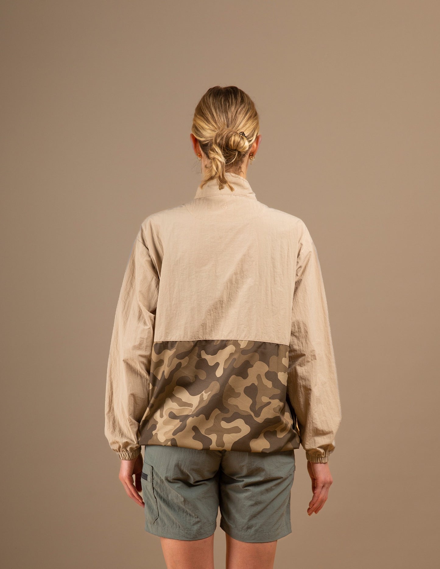 RINCA Anorak Jacket - Brown Camo