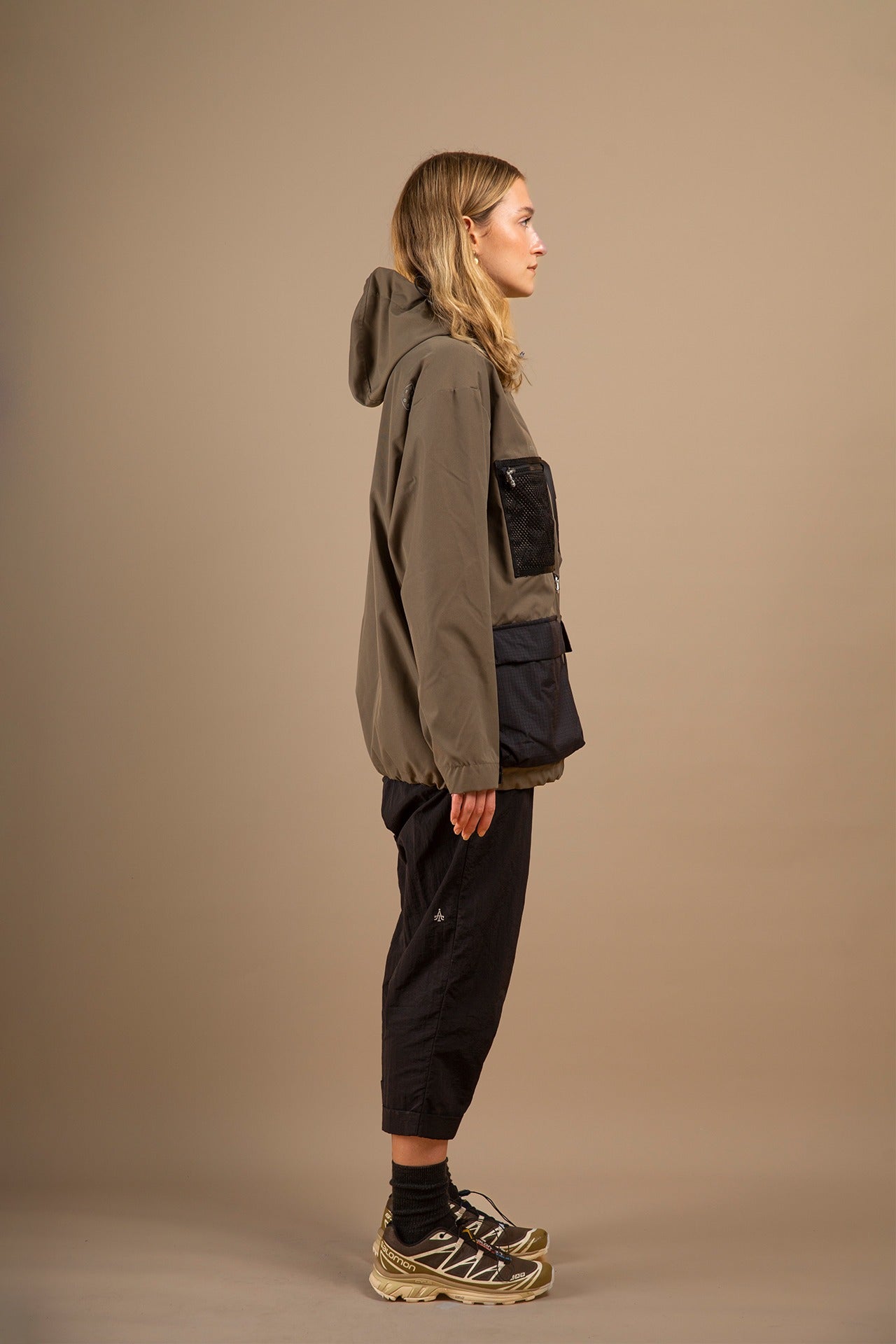 SAGEA Utility Jacket - Muted Olive