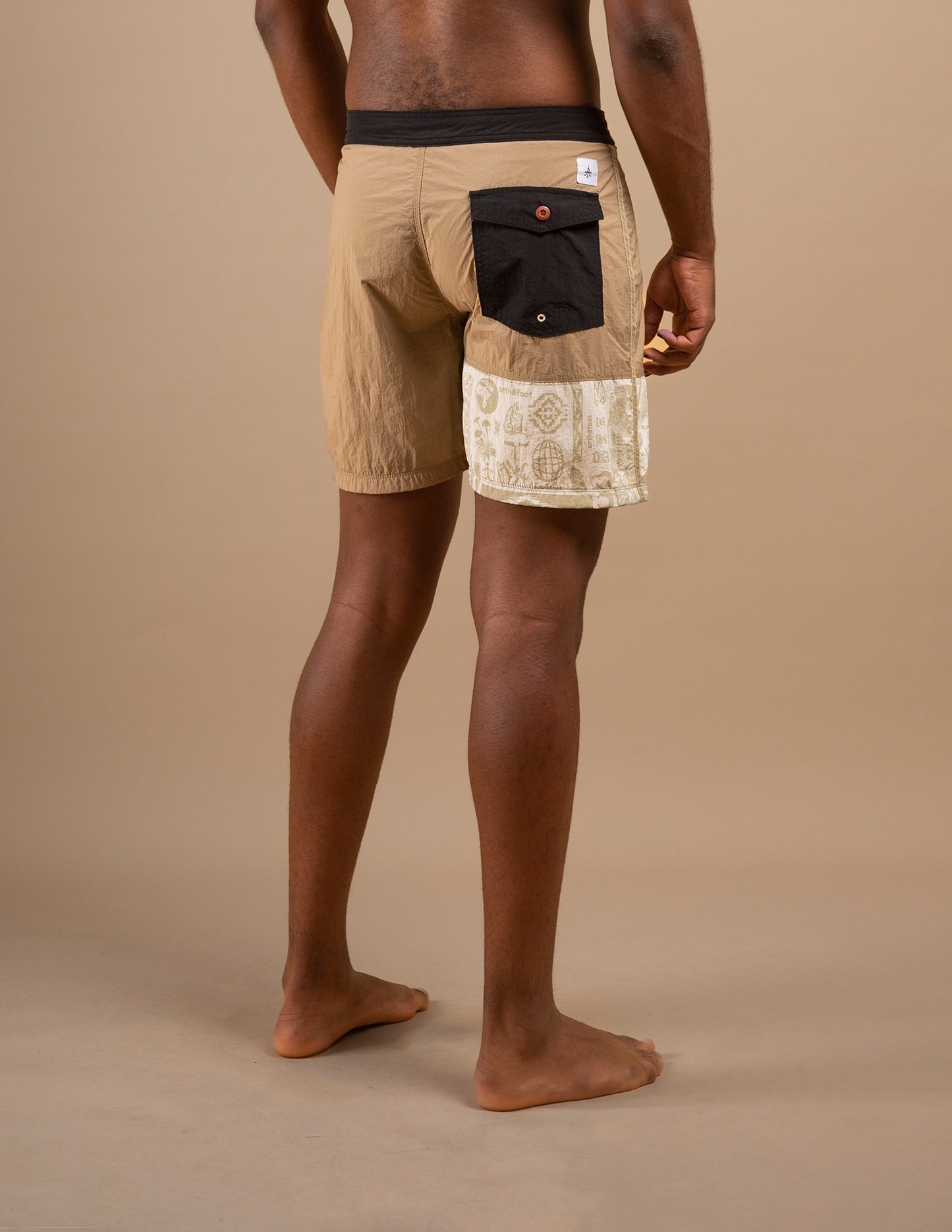 TAWAI Boardshort - Sahara Mocca