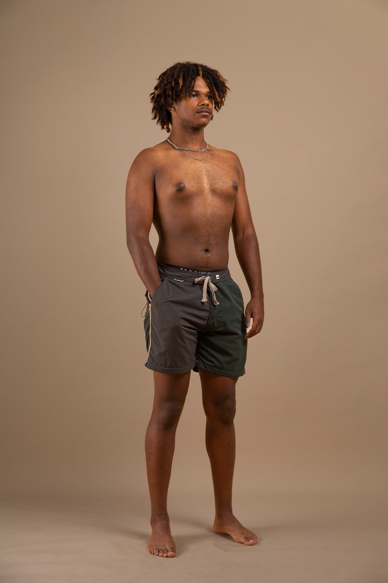 KARAS Boardshort - Green / Charcoal