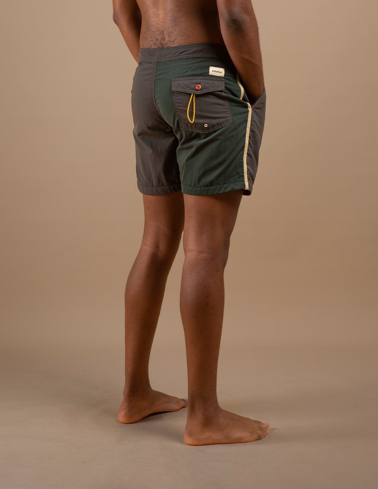 KARAS Boardshort - Green / Charcoal