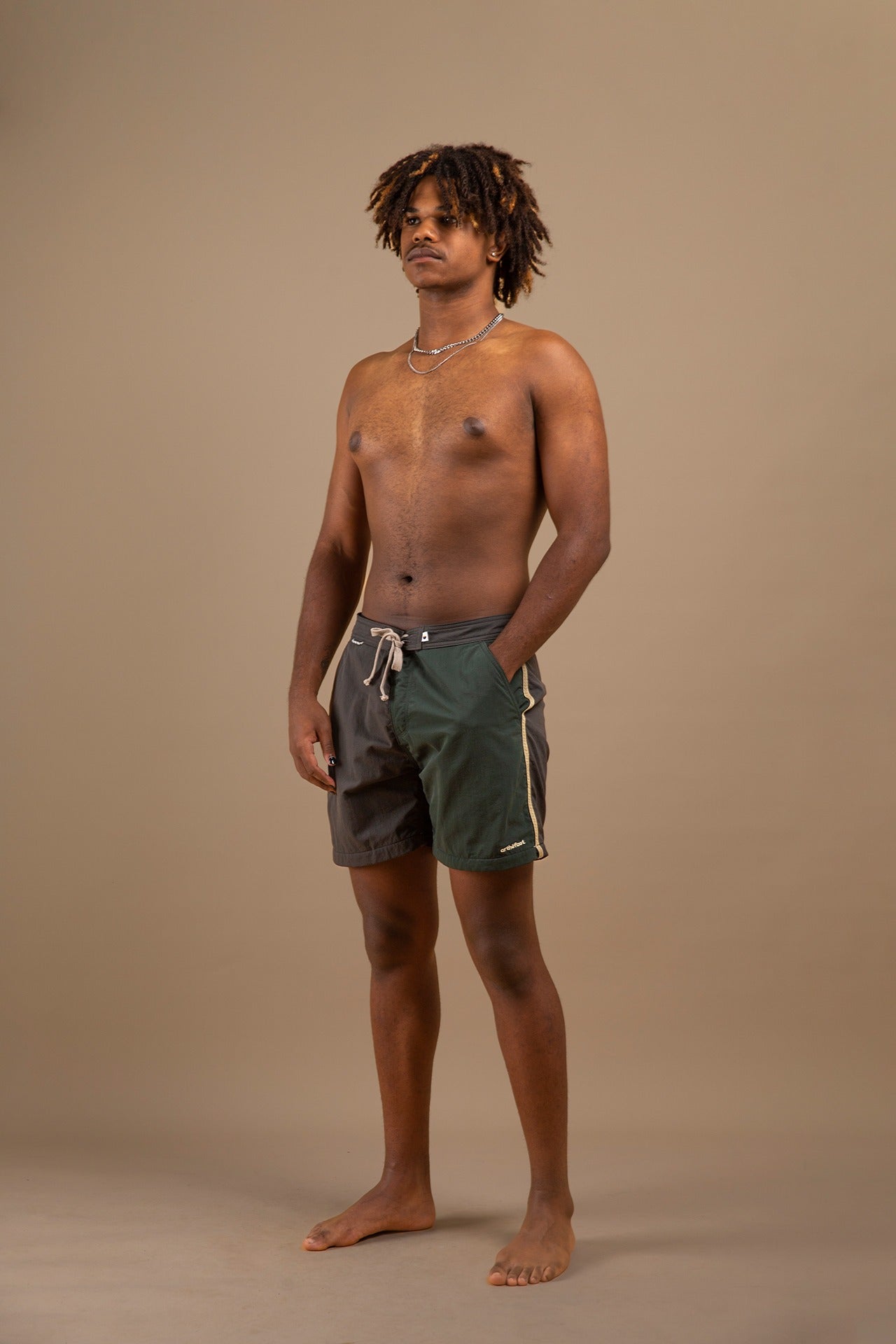 KARAS Boardshort - Green / Charcoal