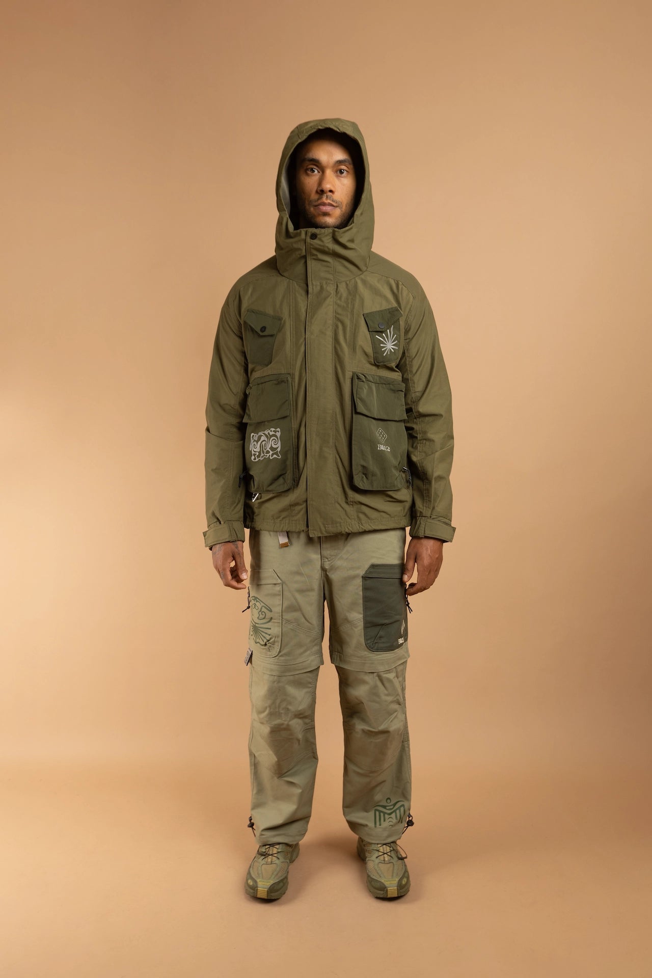 PLAGA CCC-Vol.1 Utility Jacket - LIGHT OLIVE [PACKABLE]