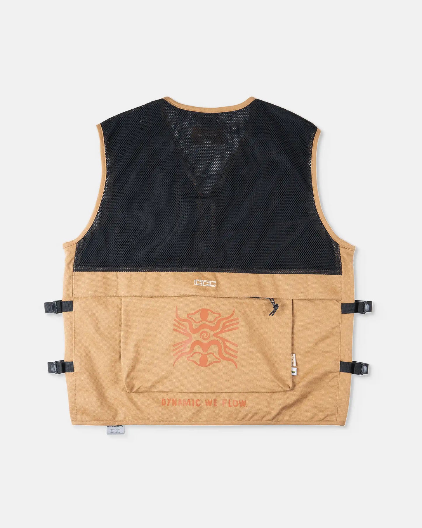 ARAFURU CCC-Vol.1 Utility Vest  - DARK MUSTARD