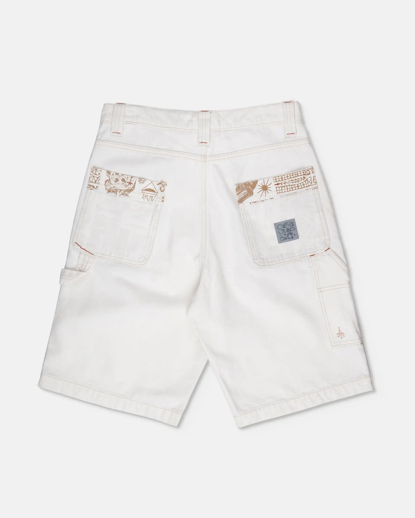 BAGAN Carpenter Short - Off White