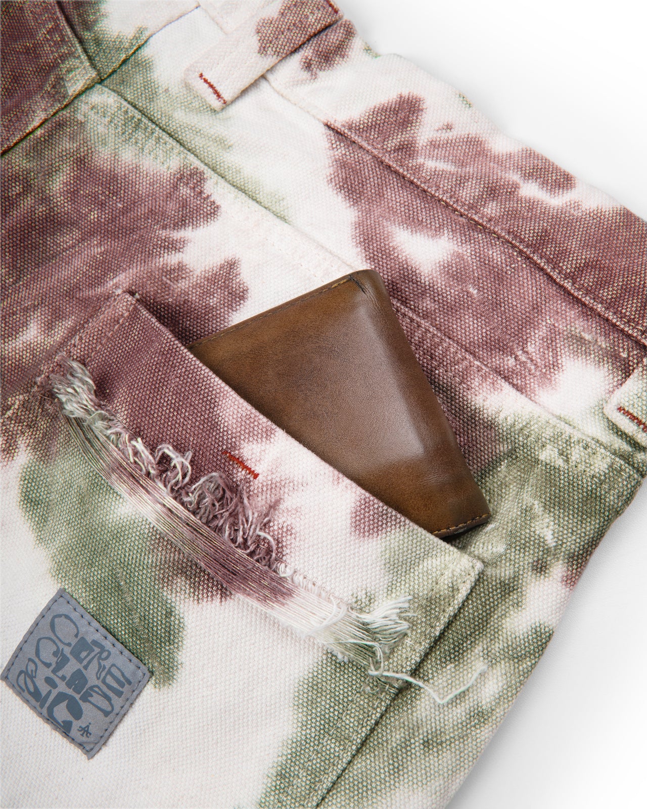BAGAN Carpenter Short - OLIVE DUST DYE