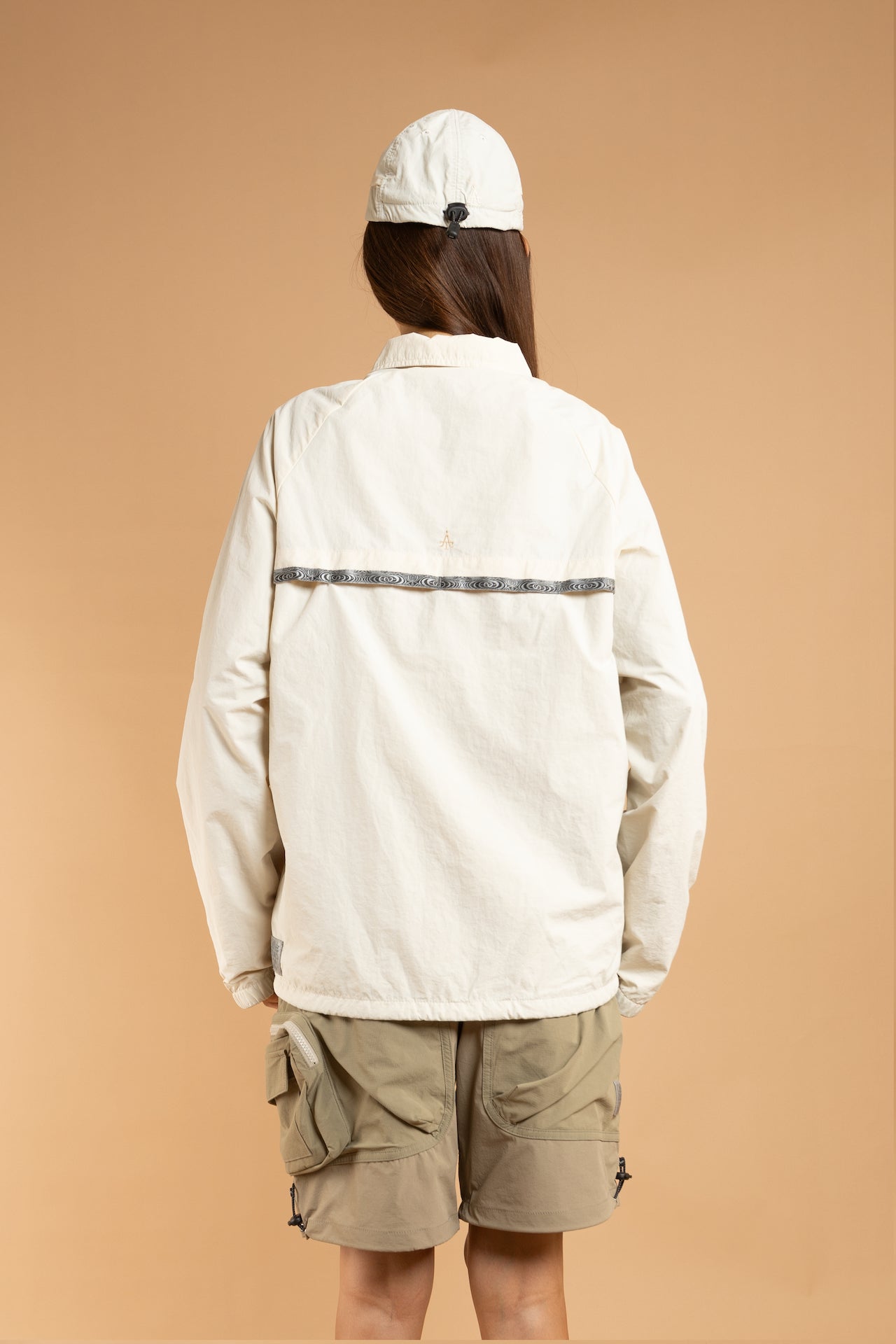 SAUBI Coach Jacket - OFF WHITE