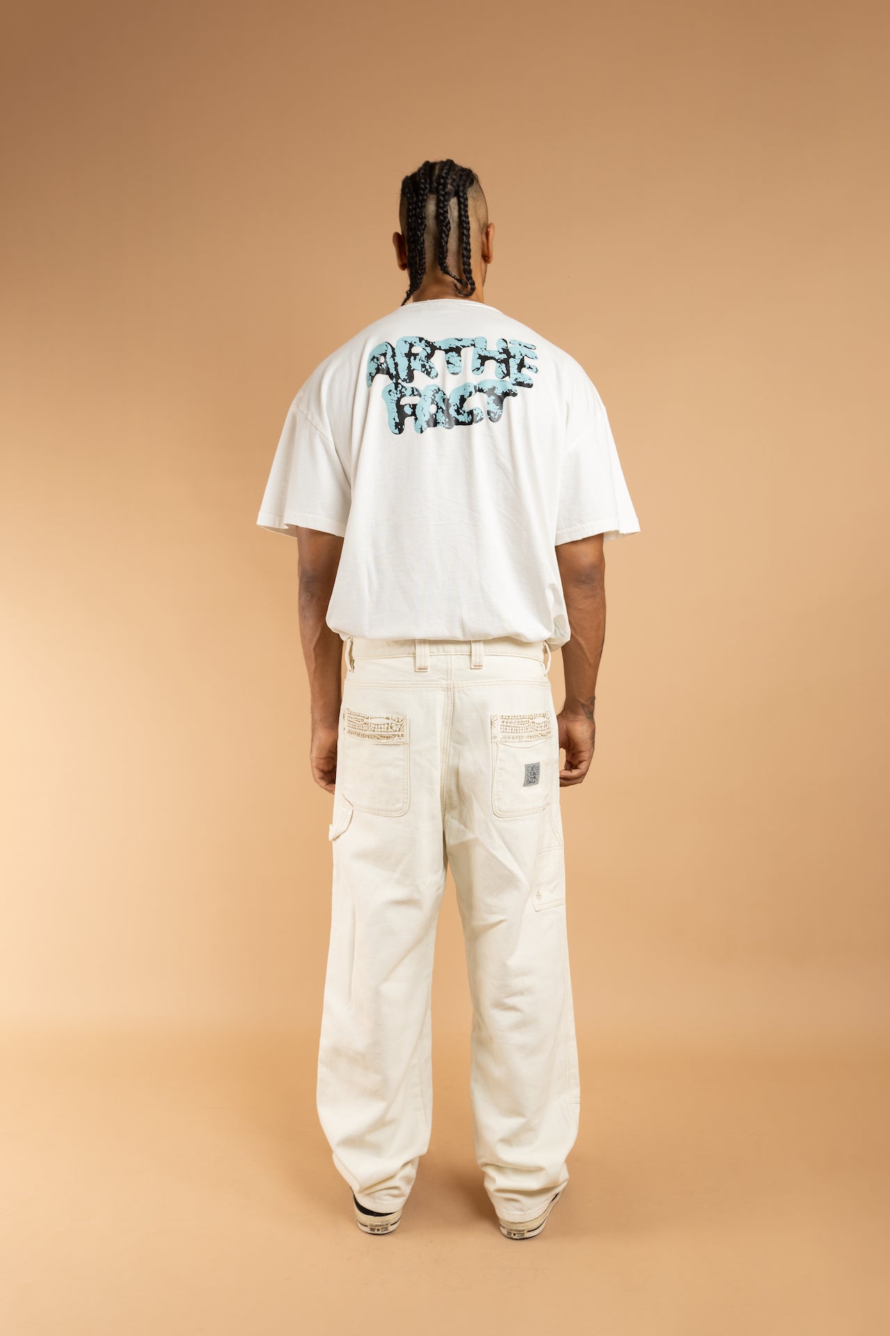 PAKKAT Carpenter Pants - Off White