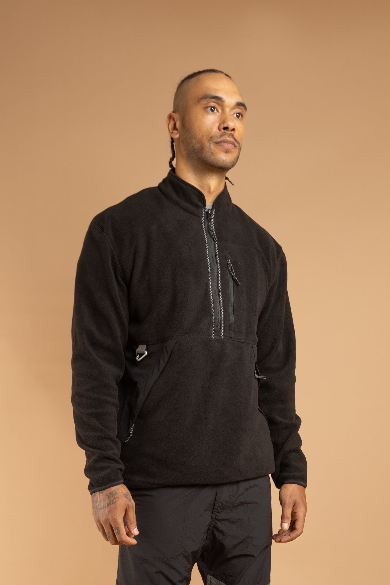 MAYAU Anorak Jacket - Black