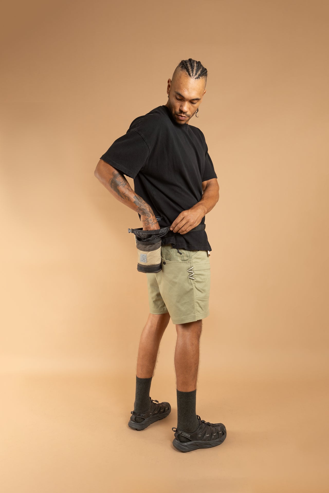 MUSI Chalk Bag - Brown/Umber