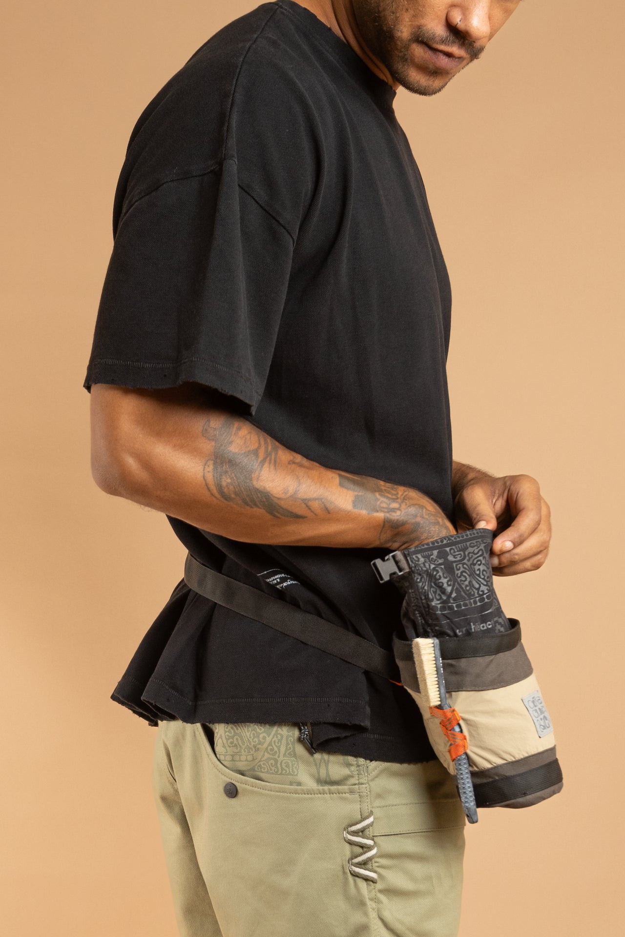 MUSI Chalk Bag - Brown/Umber