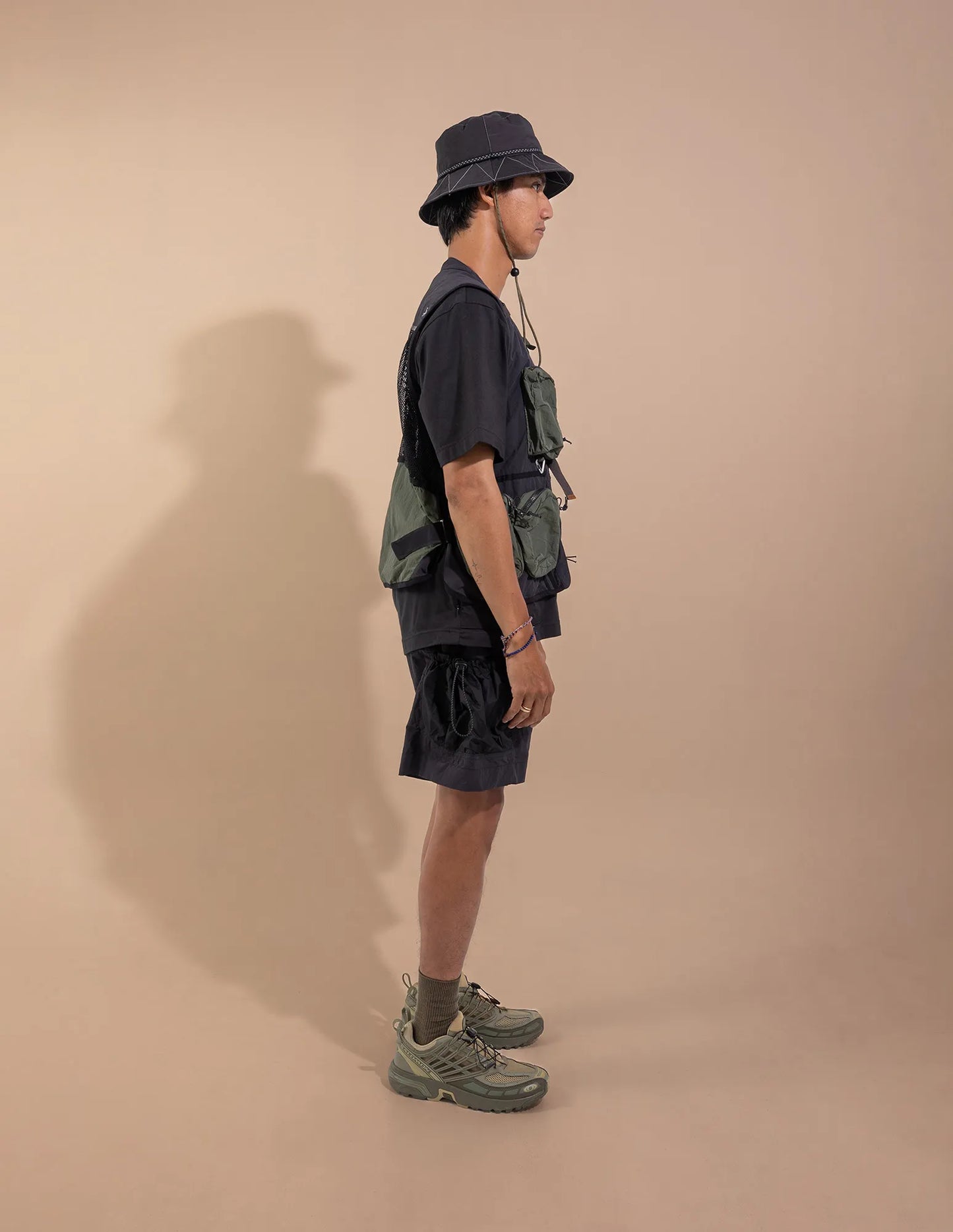 HOTE Utility Vest - BLACK/SAGE