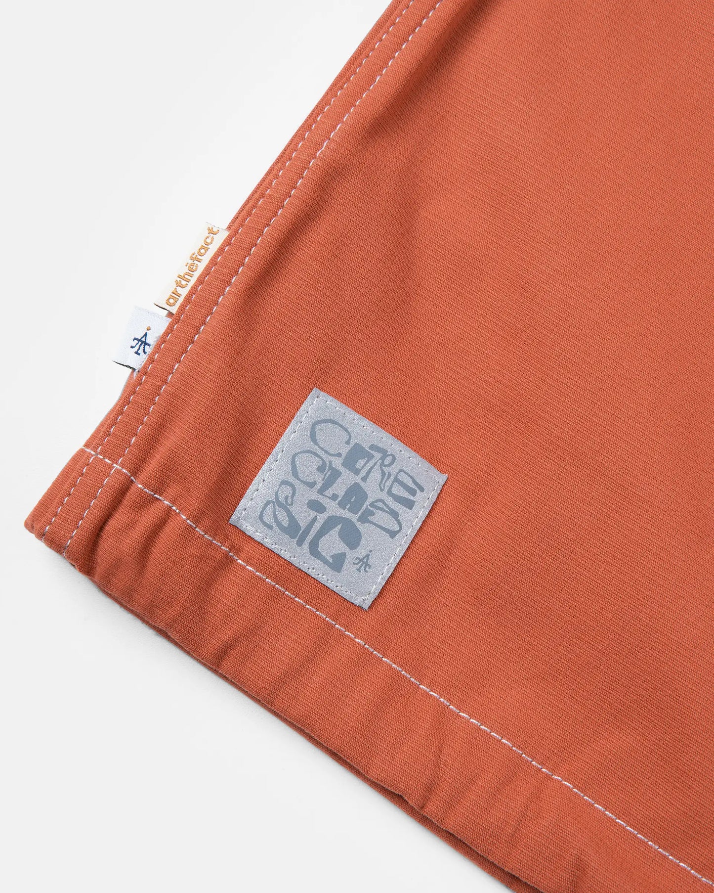 KAIRA SS Painter Shirt - Burn Orange