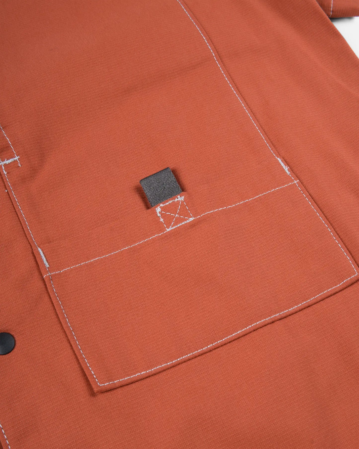KAIRA SS Painter Shirt - Burn Orange