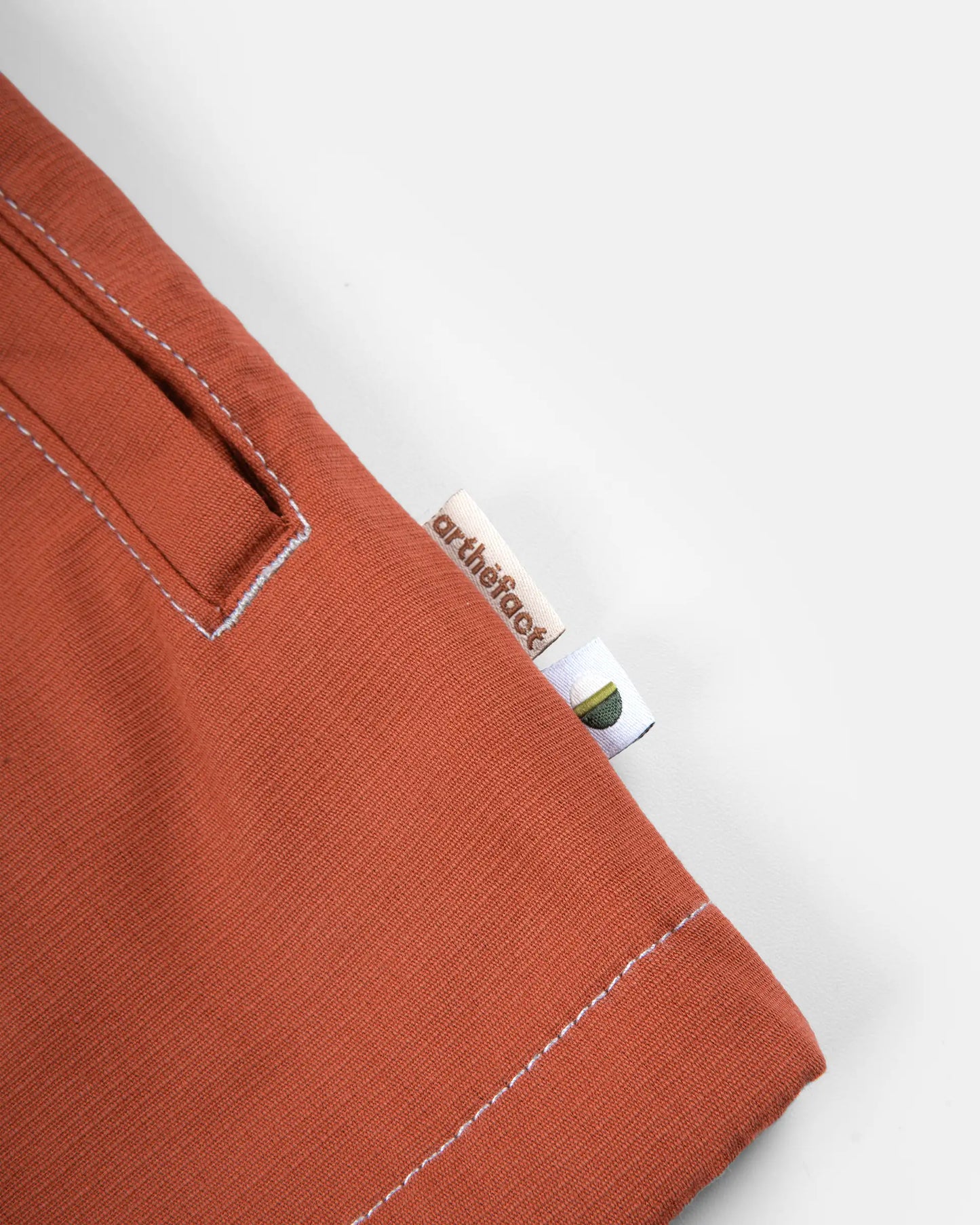 KAIRA SS Painter Shirt - Burn Orange