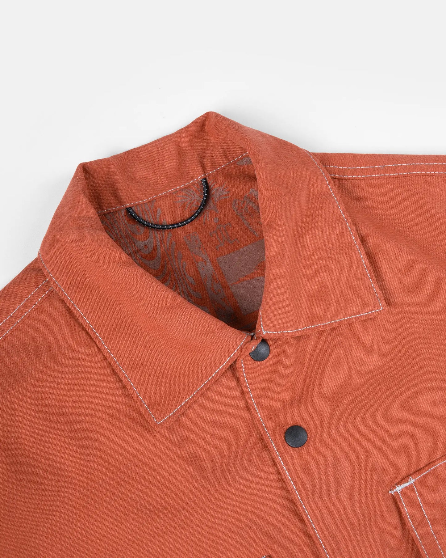 KAIRA SS Painter Shirt - Burn Orange