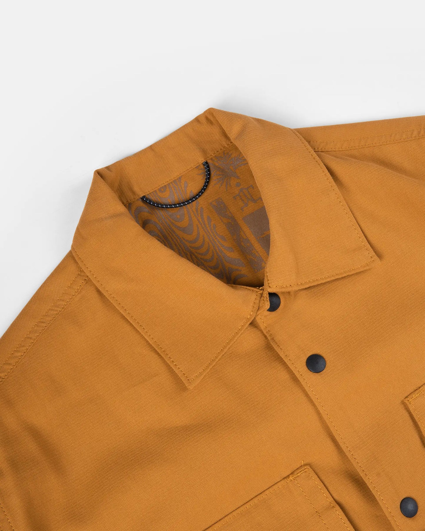 KAIRA SS Painter Shirt - Burn Yellow