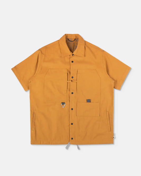 KAIRA SS Painter Shirt - Burn Yellow
