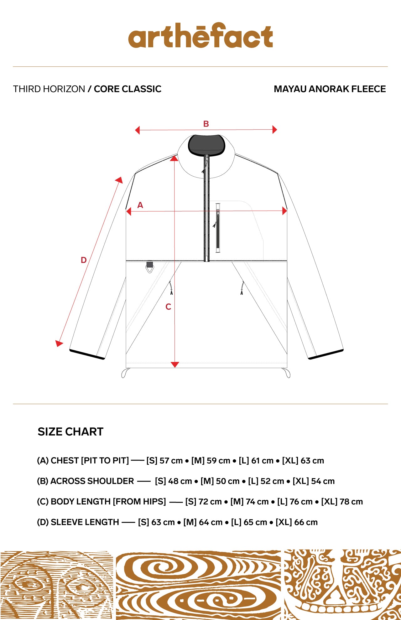 MAYAU Anorak Jacket - Black Moss