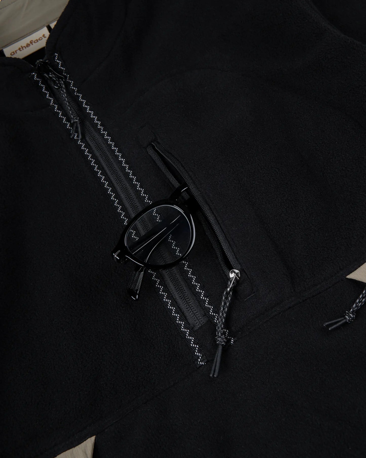 MAYAU Anorak Jacket - Black Moss